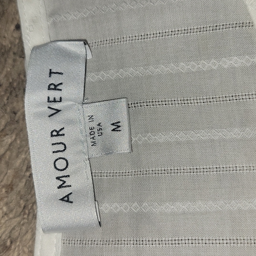 Amour Vert Button Down Blouse - image 4